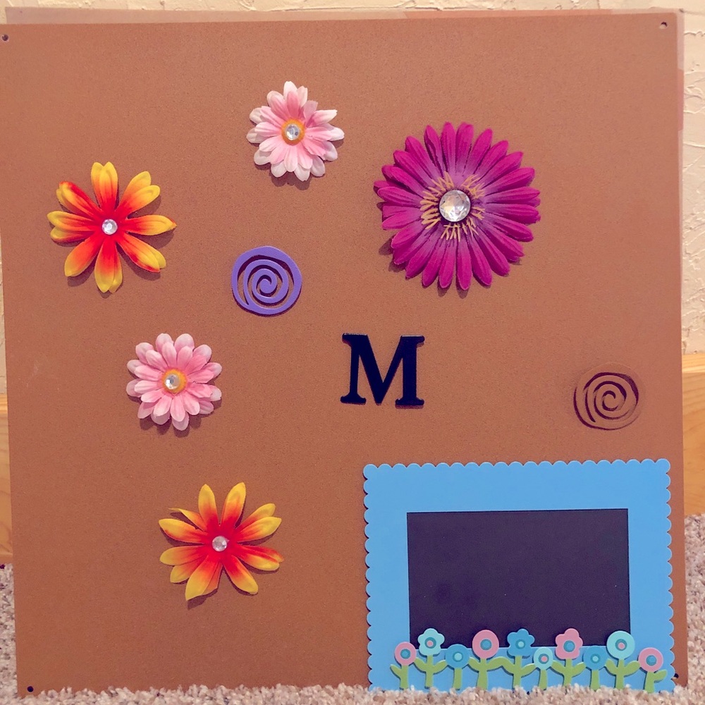 Metal magnetic picture board